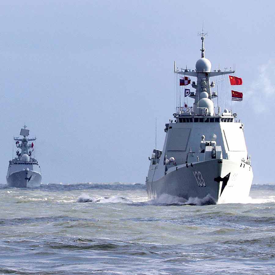 China deployed two aircraft carriers, 70 warships and dozens of fighter jets near Taiwan escalates tension in Pacific