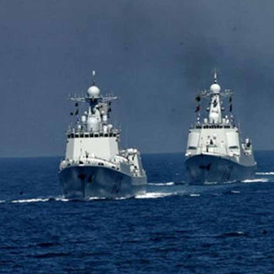 China deployed two aircraft carriers, 70 warships and dozens of fighter jets near Taiwan escalates tension in Pacific