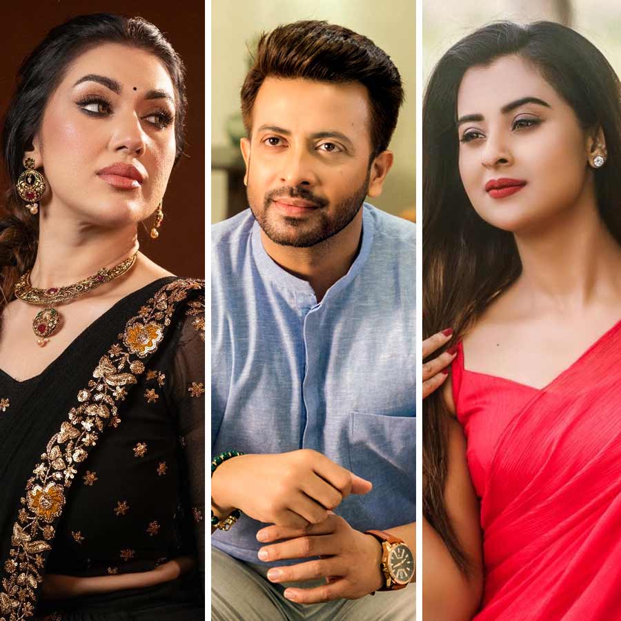Speculations are Actor Shakib Khan dating Mishti Jannat