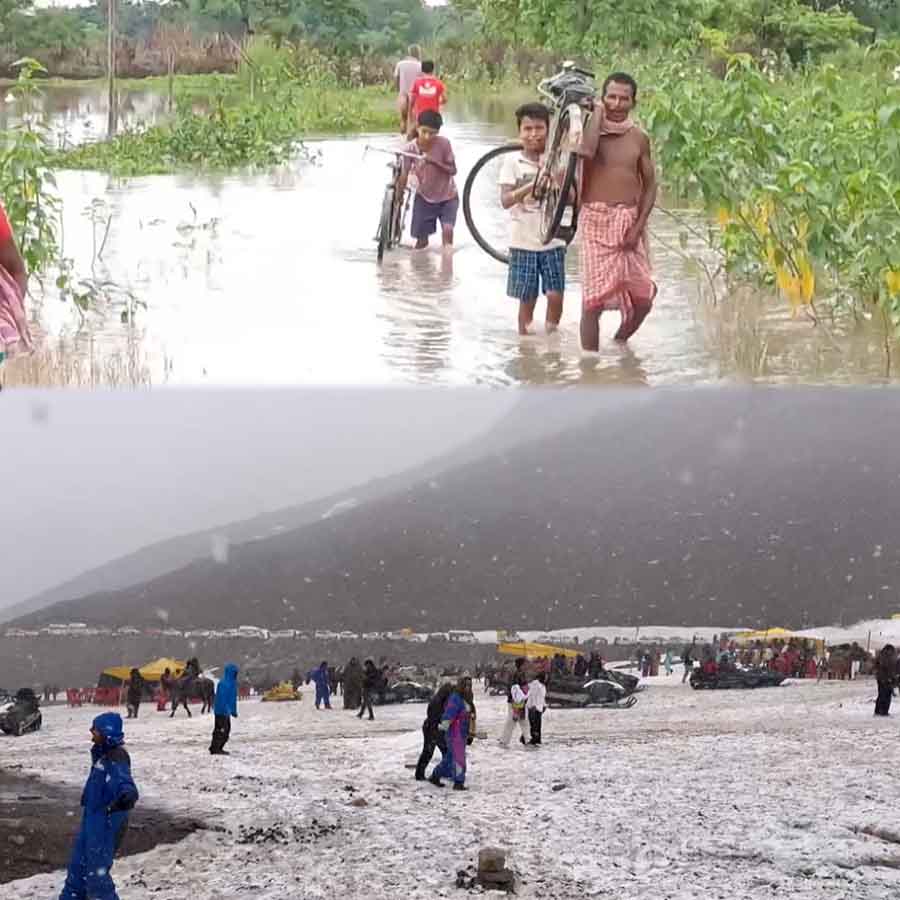 Flood Rescue Operation Is On In North-East, Tourists Enjoy Snowfall dgtl