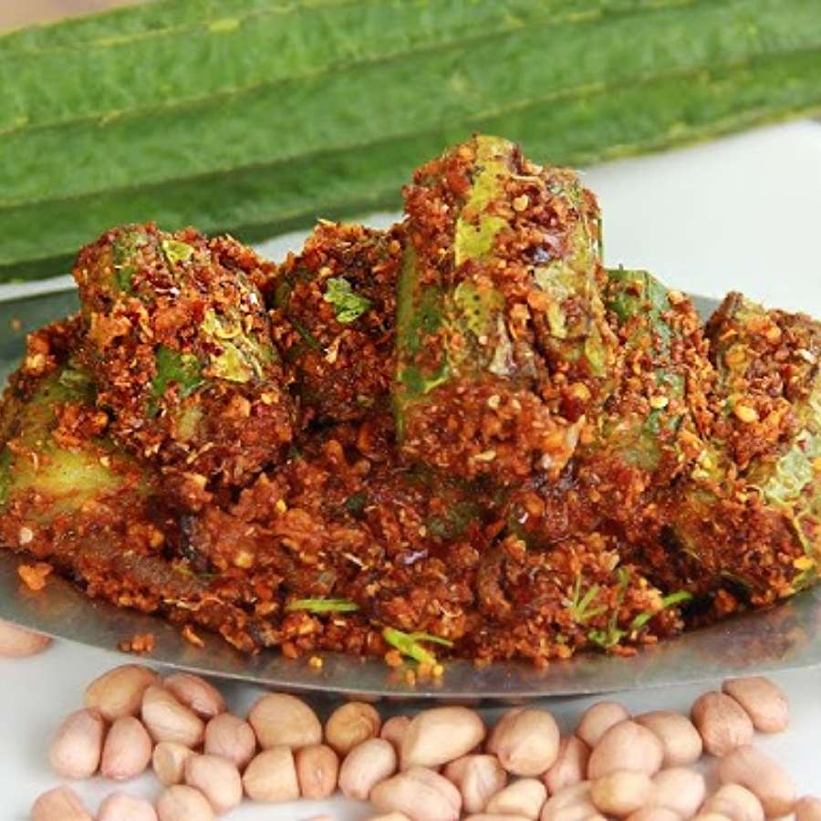 A recipe of stuffed jhinge aka ridge gourd or Luffa can be served in special occasion too dgtl