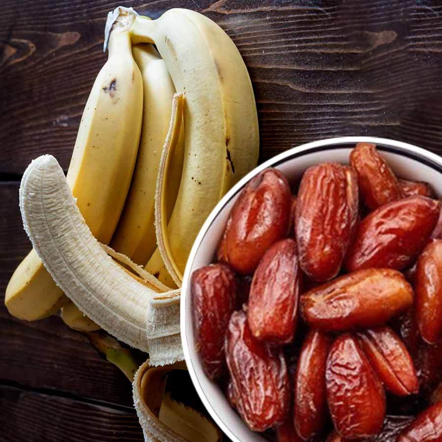 Dates vs Banana which is a better pre workout snack for fitness enthusiasts