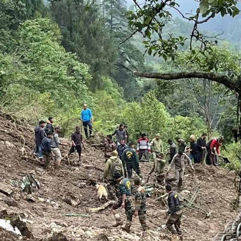 Many tourists still stranded in North Sikkim, search is on for missing soldiers, landslides in Kalimpong dgtld