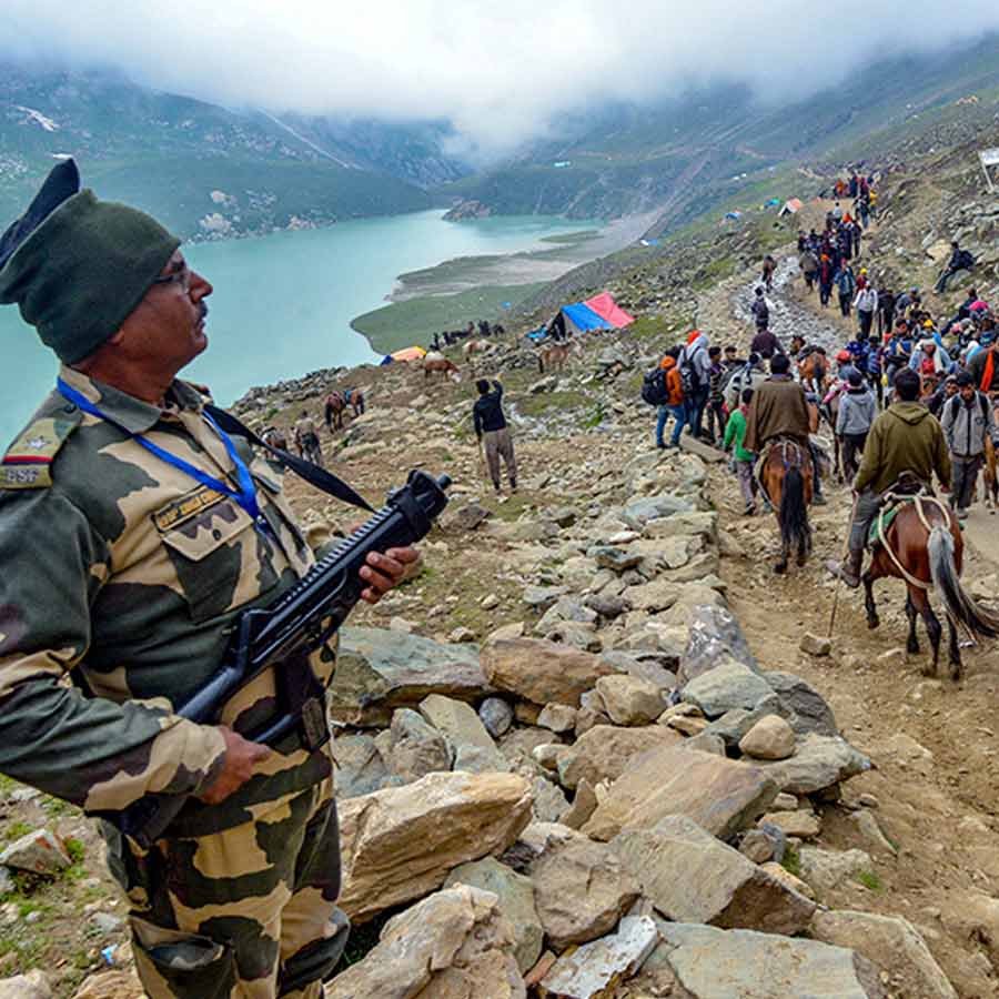 Indian security forces have launched "Operation Shiva" to ensure the smooth conduct of Amarnath Yatra dgtl