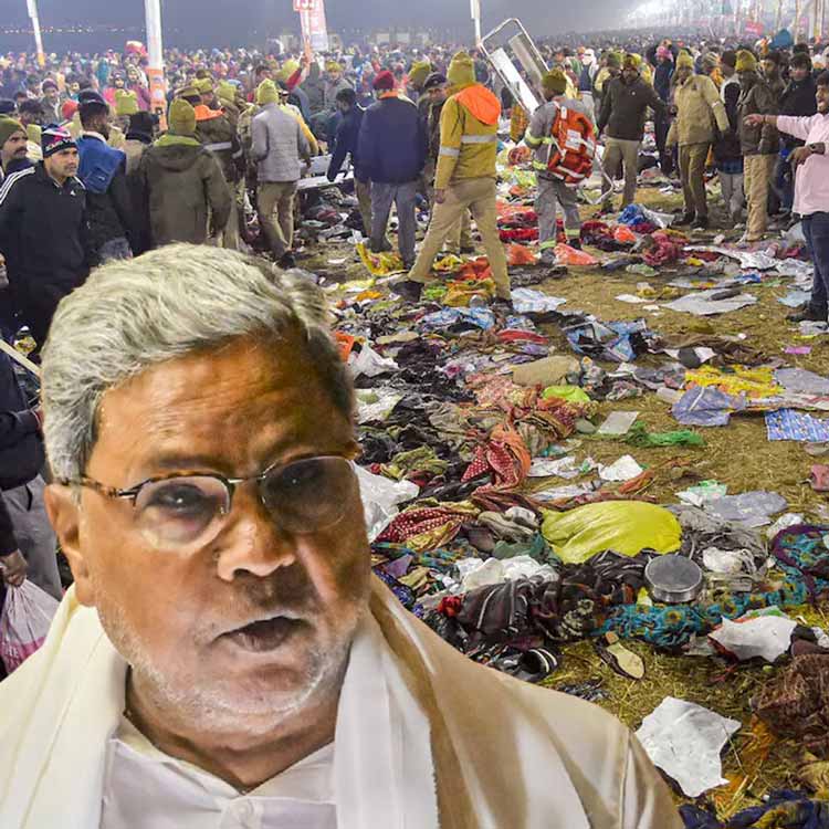 BJP slams Congress government after Karnataka CM Siddaramaiah’s Kumbh reference after Bengaluru stampede dgtl
