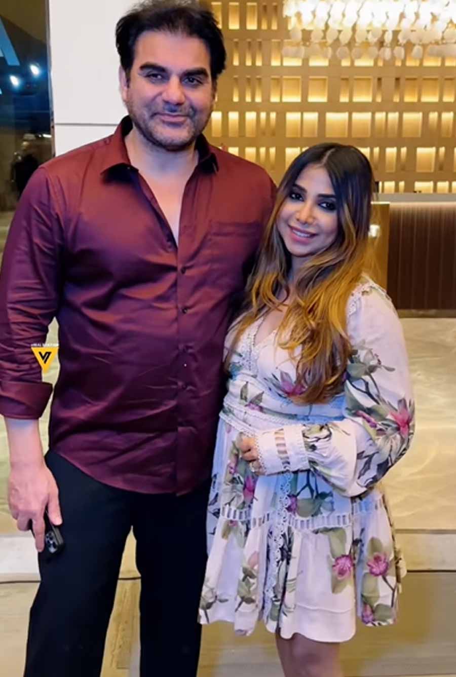 Bollywood actor arbaaz khan blushes and hinted about wife sshura khans pregnancy