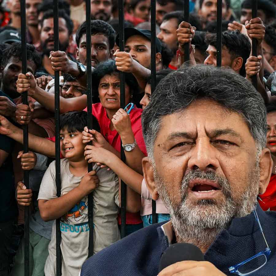 Karnataka deputy chief minister DK Shivakumar visibly emotional, said the tragedy had left him deeply shaken dgtl