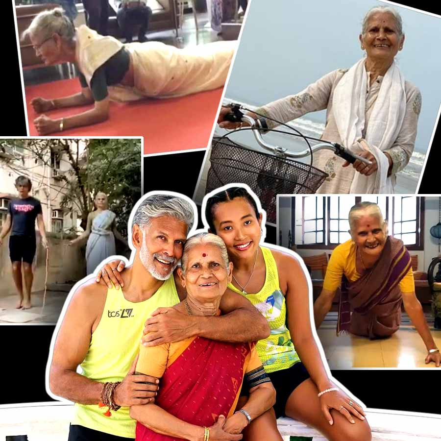 How does Milind Soman’s mother Usha Soman stay so fit at 85, what is her fitness secret dgtl