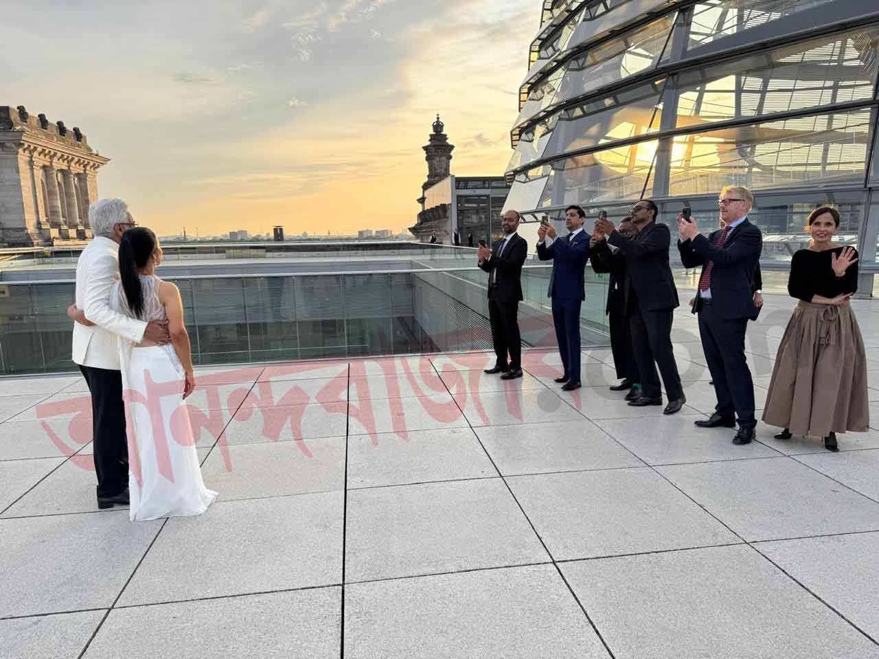Mahua Moitra and Pinaki Mishra got married in Berlin 