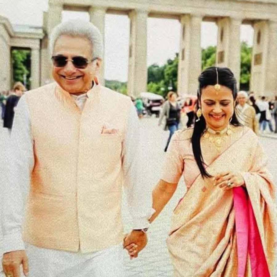 Mahua Moitra’s wedding with Pinaki Misra marks the rising trend marriage among elderly people