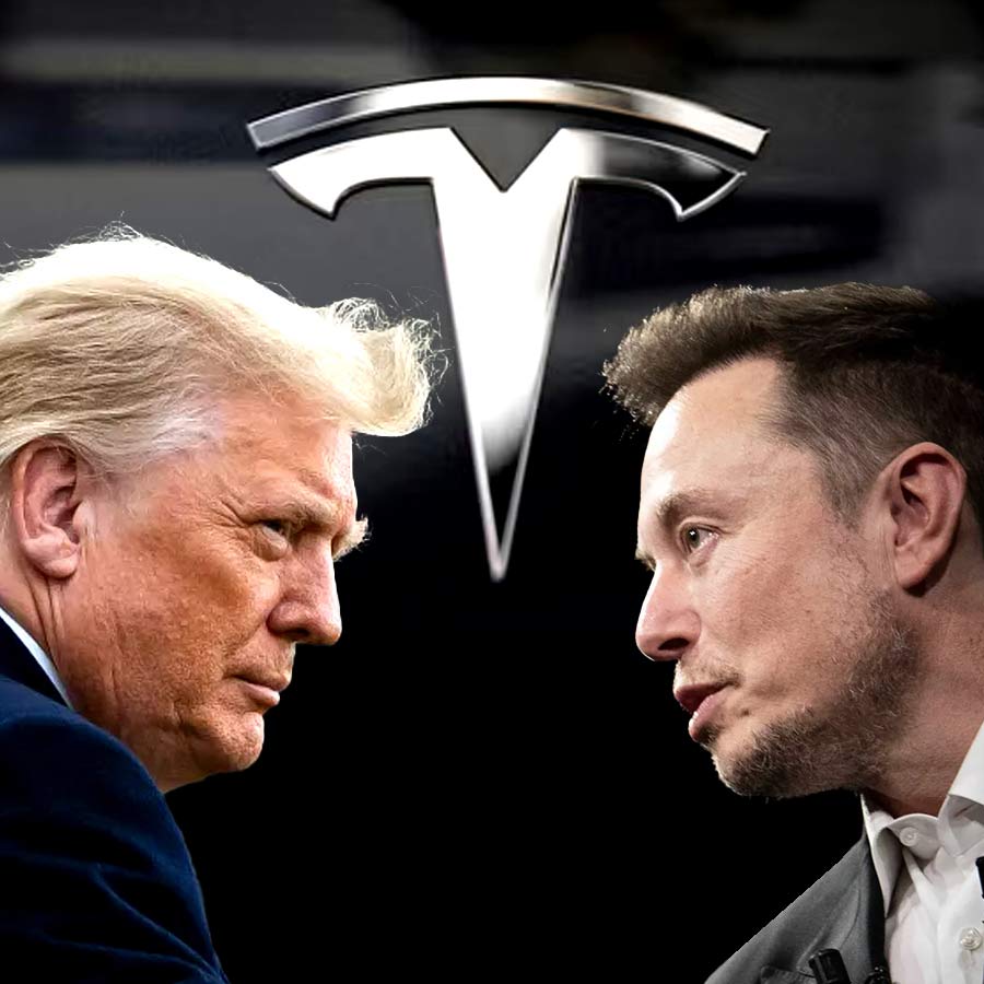 Tesla stock crashes 14 percent 152 billion dollars wiped out after Elon Musk Donald Trump fallout dgtl