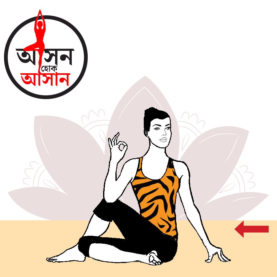 Steps to perform Matsyendrasana and what are the health benefits of this Yoga pose