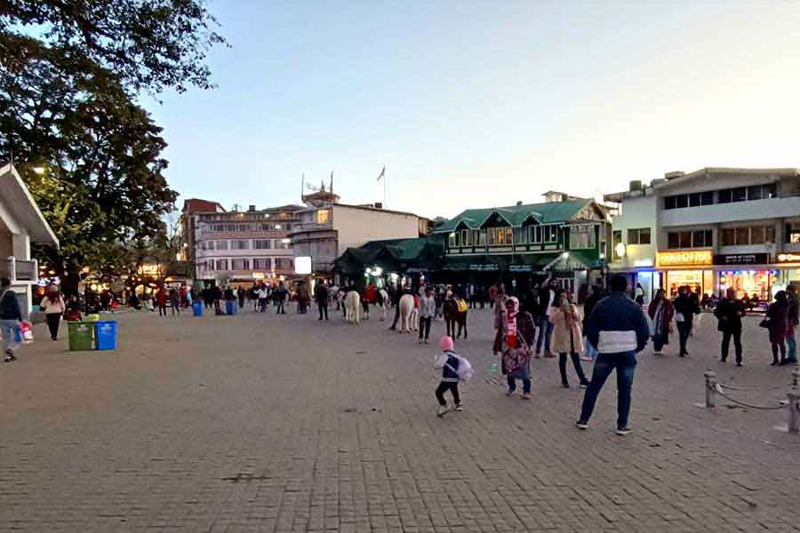 দার্জিলিং ম্যাল।