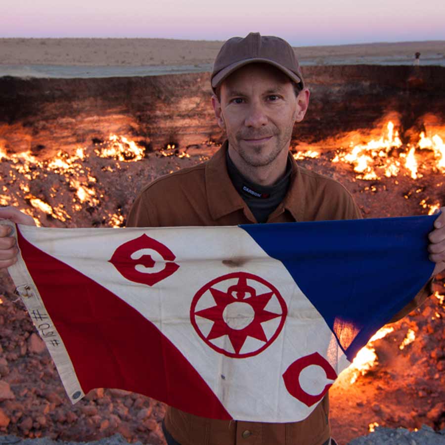 The Darvaza Gas Crater