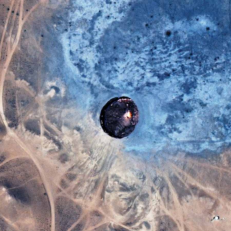 The Darvaza Gas Crater