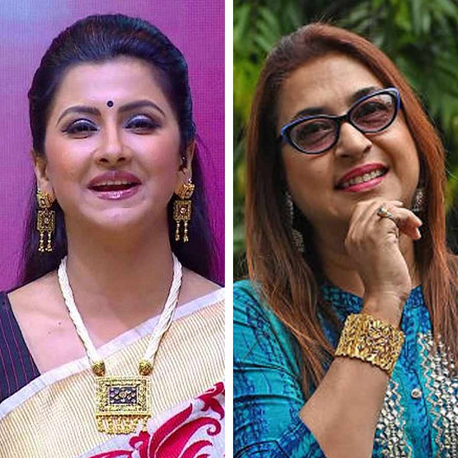After A Long Time Satabdi Roy And Rachana Banerjee Enjoy Quality Time At Didi Number 1 Set dgtl
