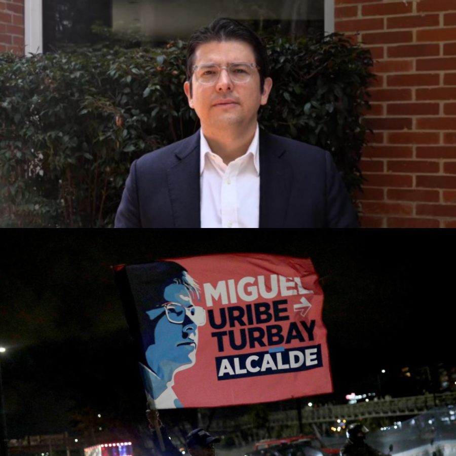 Colombian presidential candidate getting shot during rally