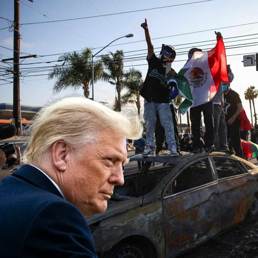 Donald Trump deploys 2,000 National Guard members to control Los Angeles immigration protests dgtl