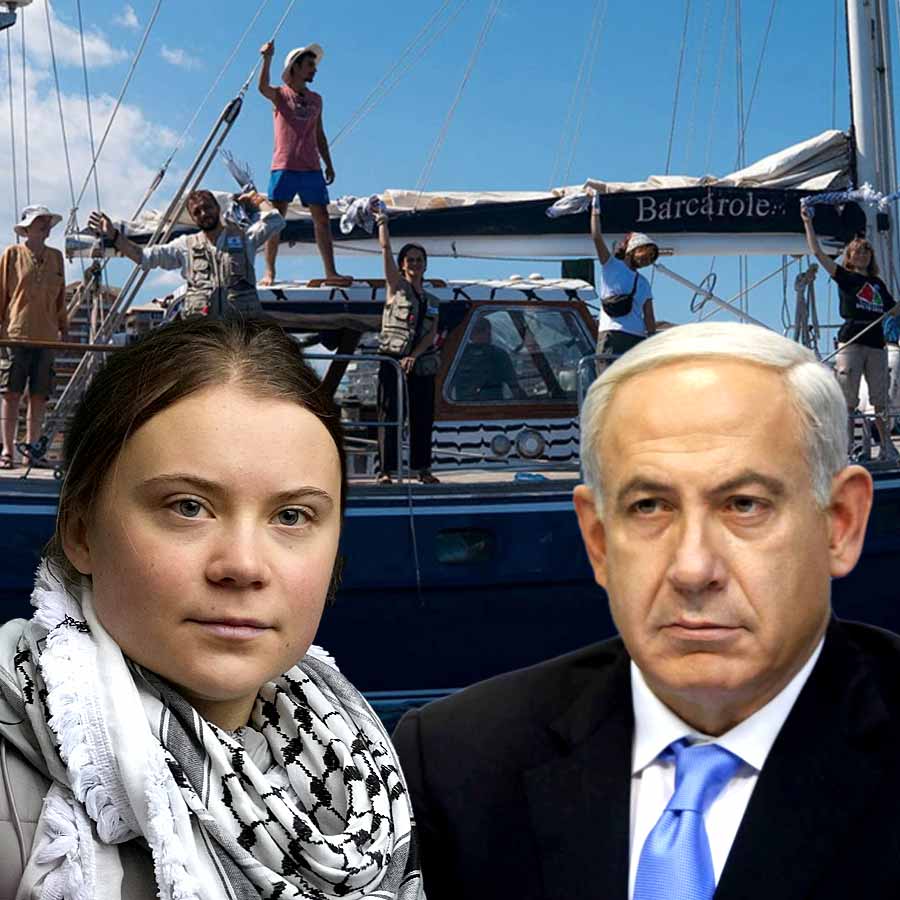 Israel says, it directed its military to prevent Greta Thunberg and others from entering Gaza dgtl