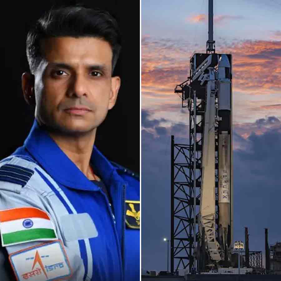 The Falcon 9 Rocket, Indian Astronaut Shubhanshu Shukla’s ride to space ready to launch at NASA’s Kennedy Space centre, only two days to go dgtl