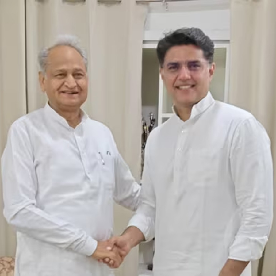 Sachin Pilot breaks ice with Ashok Gehlot after 5 years