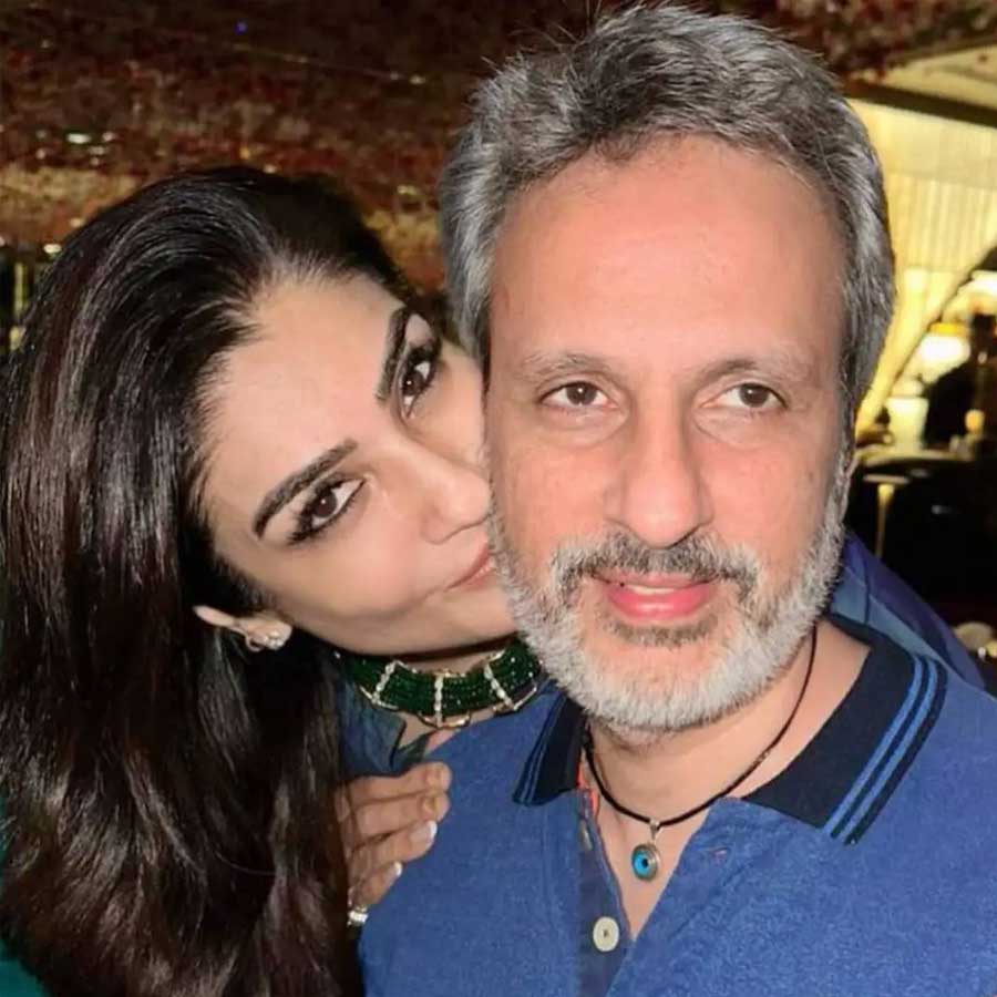 Raveena Tandon and Anil Thadani