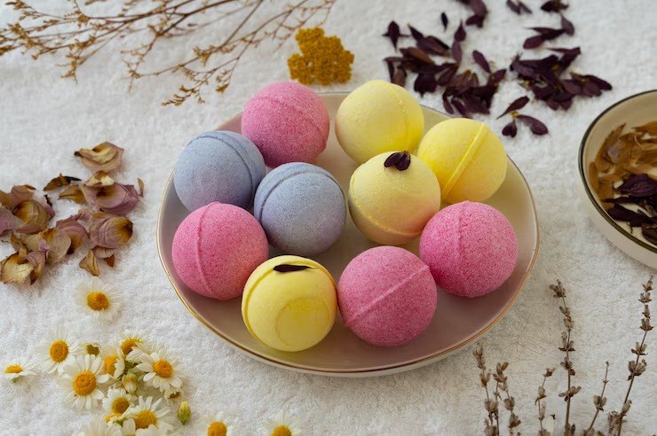 What is bath bomb, how to make it at home to have a skin healthy bath