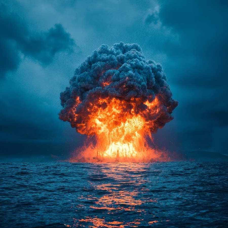 Massive nuclear explosion under sea is urgently needed to save Earth, said US researcher