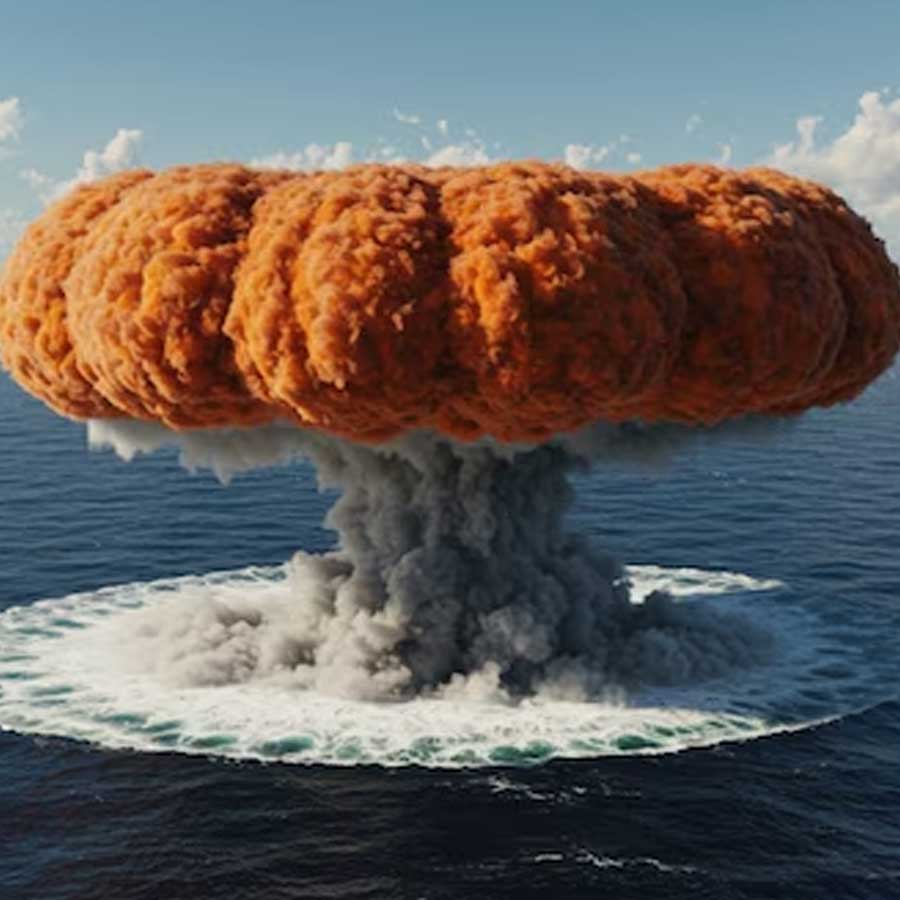 Massive nuclear explosion under sea is urgently needed to save Earth, said US researcher