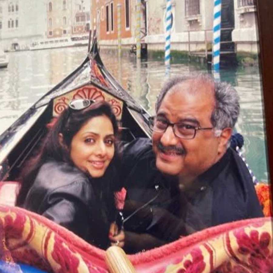 Sridevi with Boney Kapoor