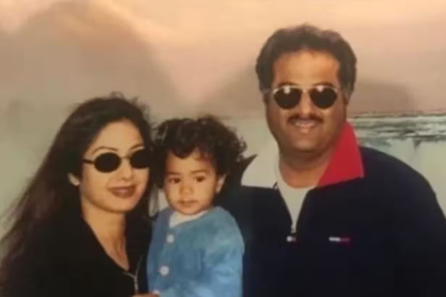 Sridevi with Boney Kapoor