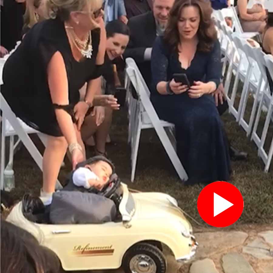 Video of baby falling asleep on driver’s seat on wedding goes viral dgtl