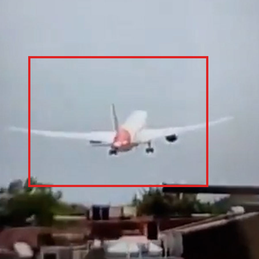 Video of Air India flight 171 crash near Ahmedabad Airport goes viral dgtl