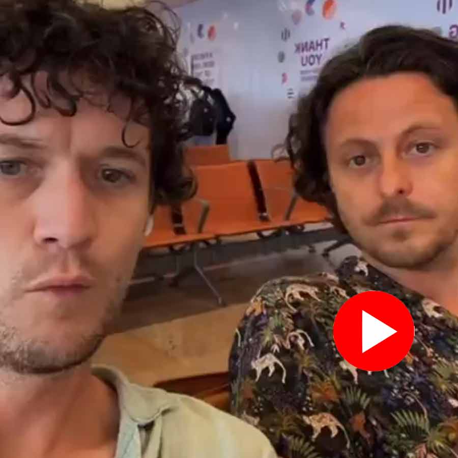 British passenger of air india flight shared Instagram video