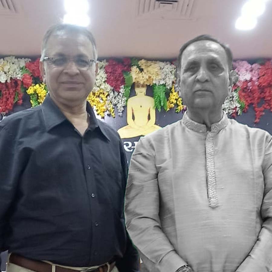 Cousin of Vijay Rupani after the news of the plane crash in Ahmedabad