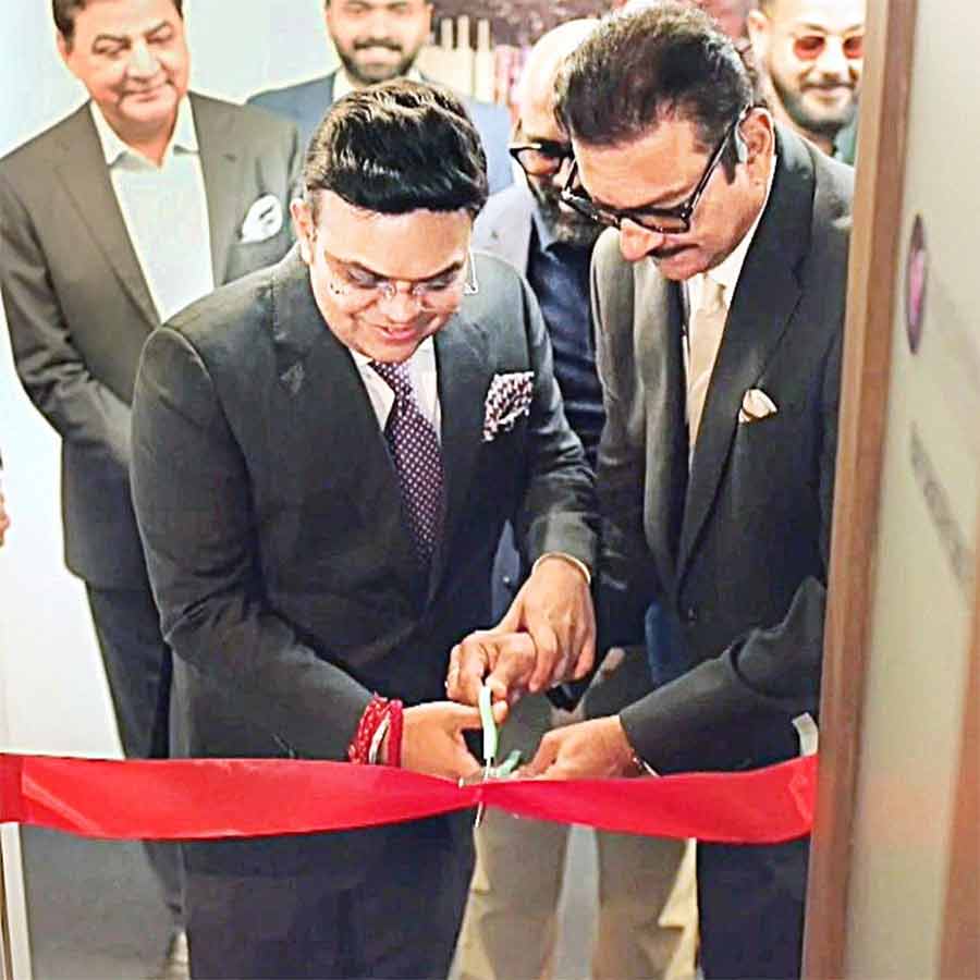 Ravi Shastri was given a special honour at the Lord's cricket ground