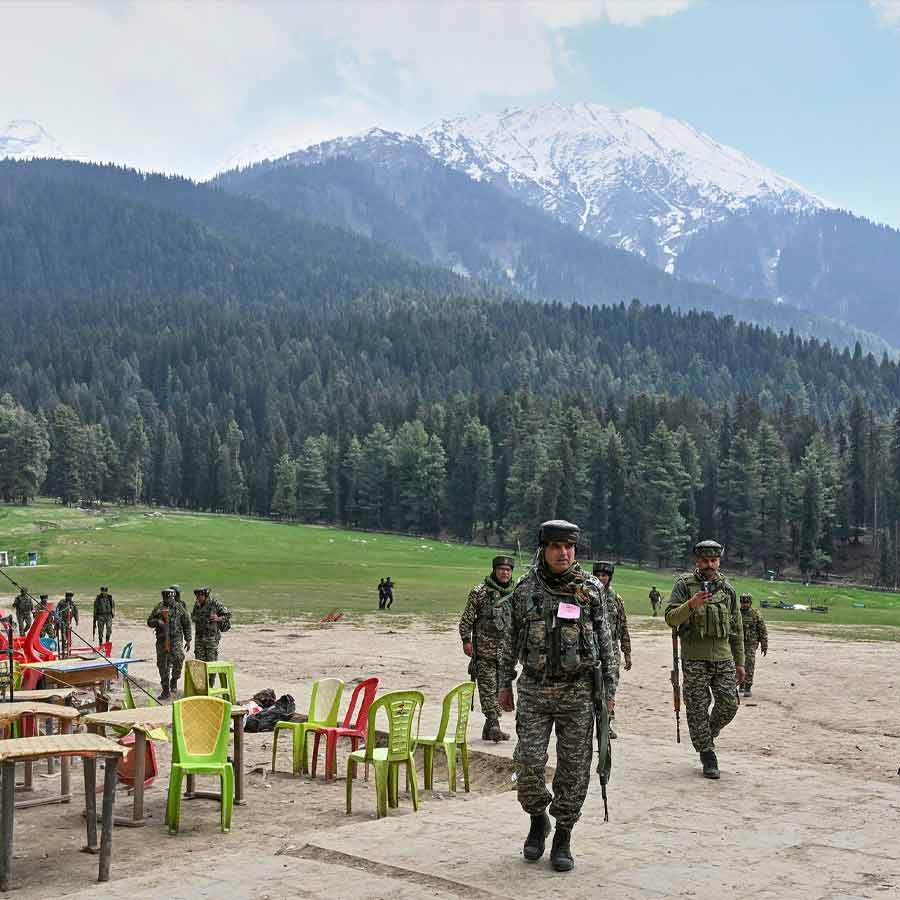 মঙ্গলবার সময় তখন দুপুর ১টা ৫০ মিনিট। হঠাৎ চারদিকে শোনা যেতে থাকে গুলির আওয়াজ। মুহুর্মুহু গুলি ছুটতে থাকে পর্যটকদের লক্ষ্য করে। সেই গুলি লেগে কয়েক জন লুটিয়ে পড়েন। প্রত্যক্ষদর্শীদের দাবি, জঙ্গিরা পর্যটকদের কাছে আসে, তাঁদের নাম, পরিচয় জিজ্ঞাসা করে, তার পর মাথায় গুলি করে হত্যা করে। হামলা চালিয়ে জঙ্গিরা আবার পাইনবনের দিকে পালিয়ে যায়।