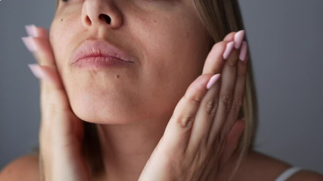 Does weird skincare routine face slapping really work for skin tightening
