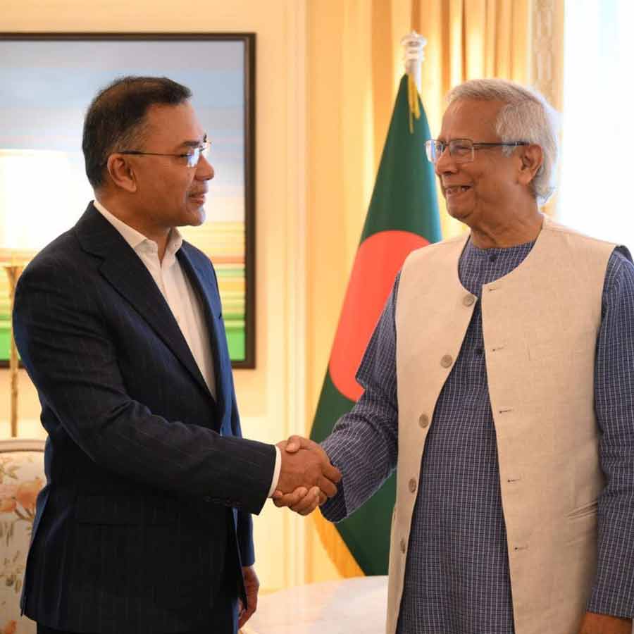 Muhammad Yunus said election in Bangladesh may be arranged by February next year in meeting with Tarique Rahman dgtl