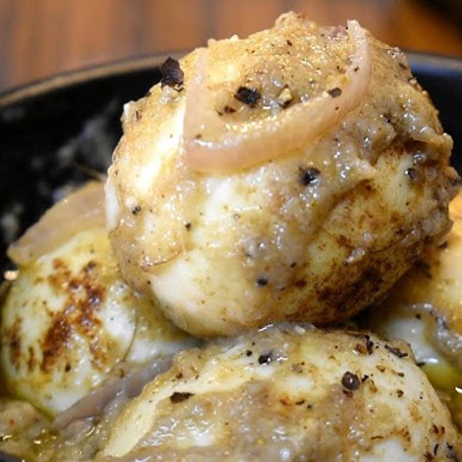 Special Recipe of Egg with Black pepper dgtl