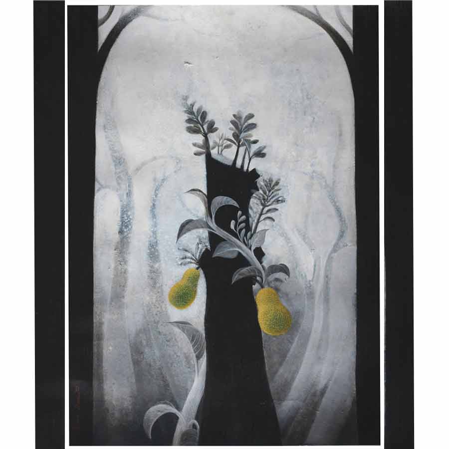 Review of an art exhibition held at Gallery Charubasona on the works of artist Proma Basu