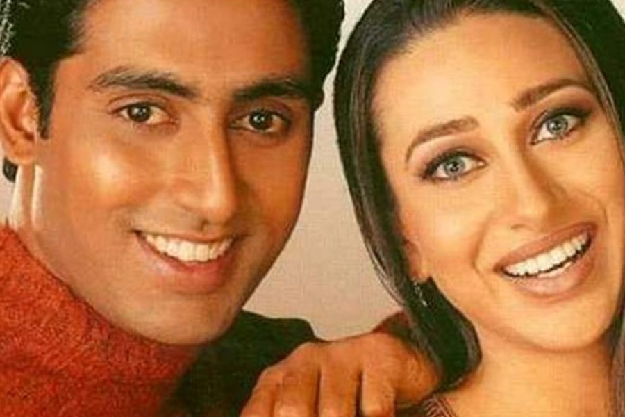 Karishma Kapoor and Abhishek Bachchan