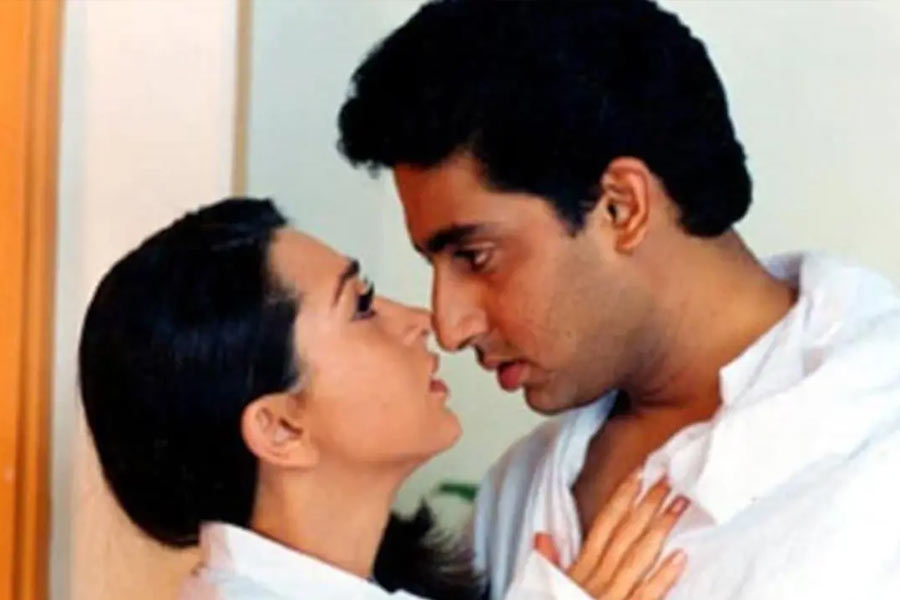 Karishma Kapoor and Abhishek Bachchan