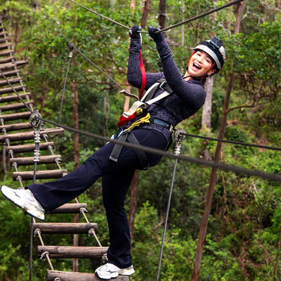 Like Sara Tendulkar how to enjoy zip lining in India dgtl