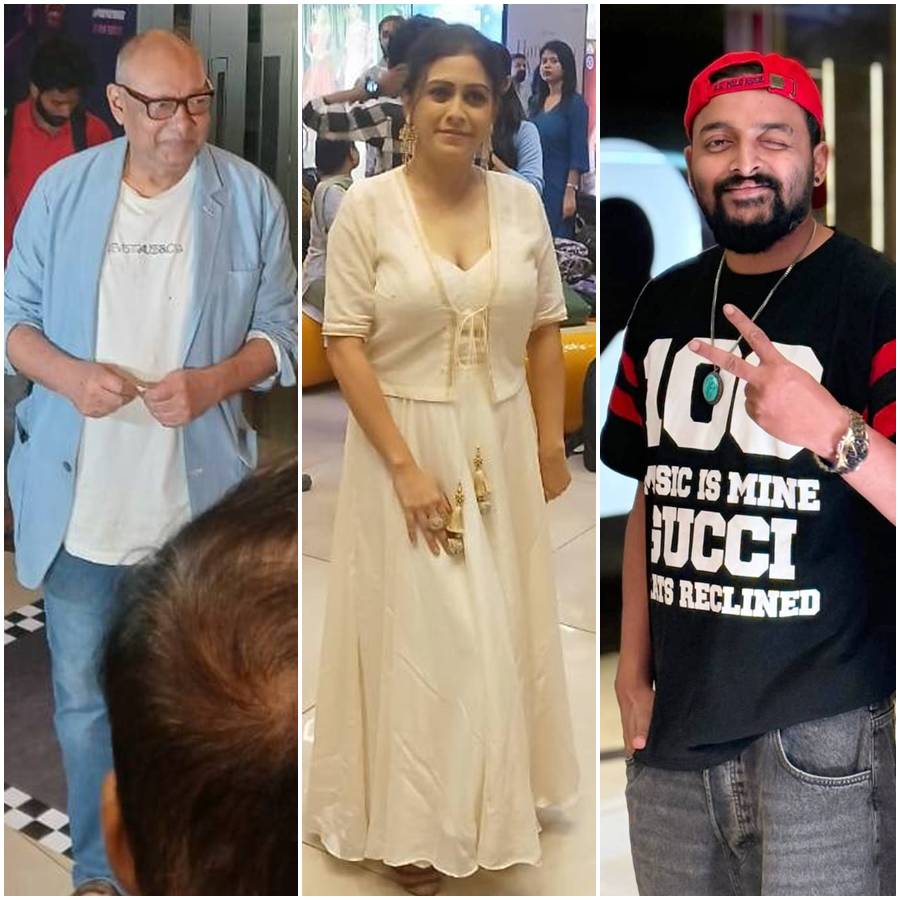 অঞ্জন দত্ত, স্নেহা চট্টোপাধ্যায়, সৌরভ দাস।