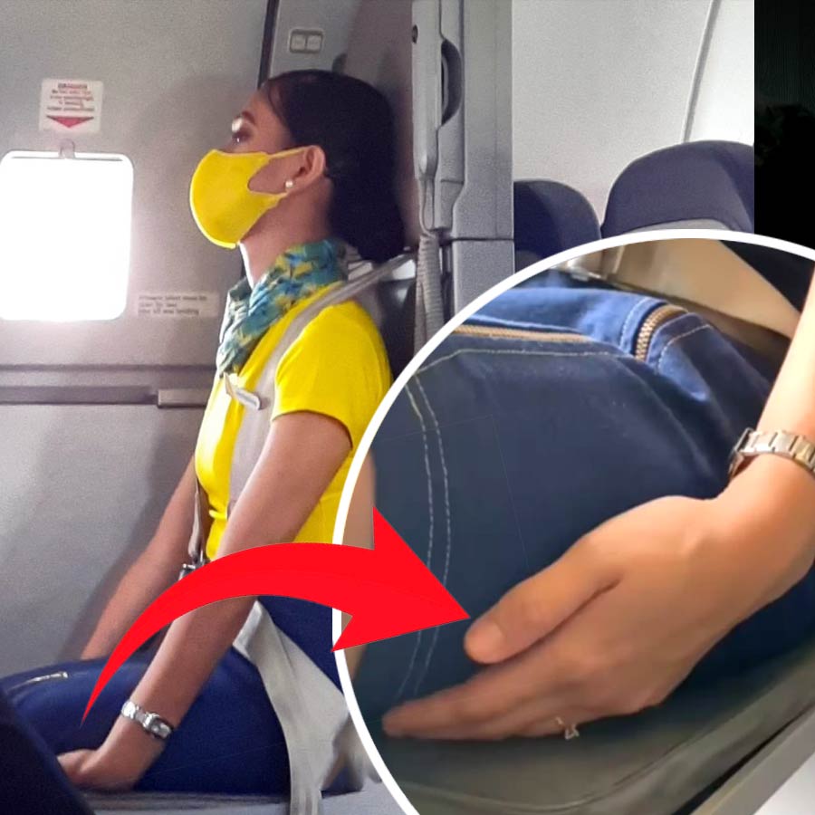 Reason behind flight attendants sit on their hands during landing and takeoff dgtl