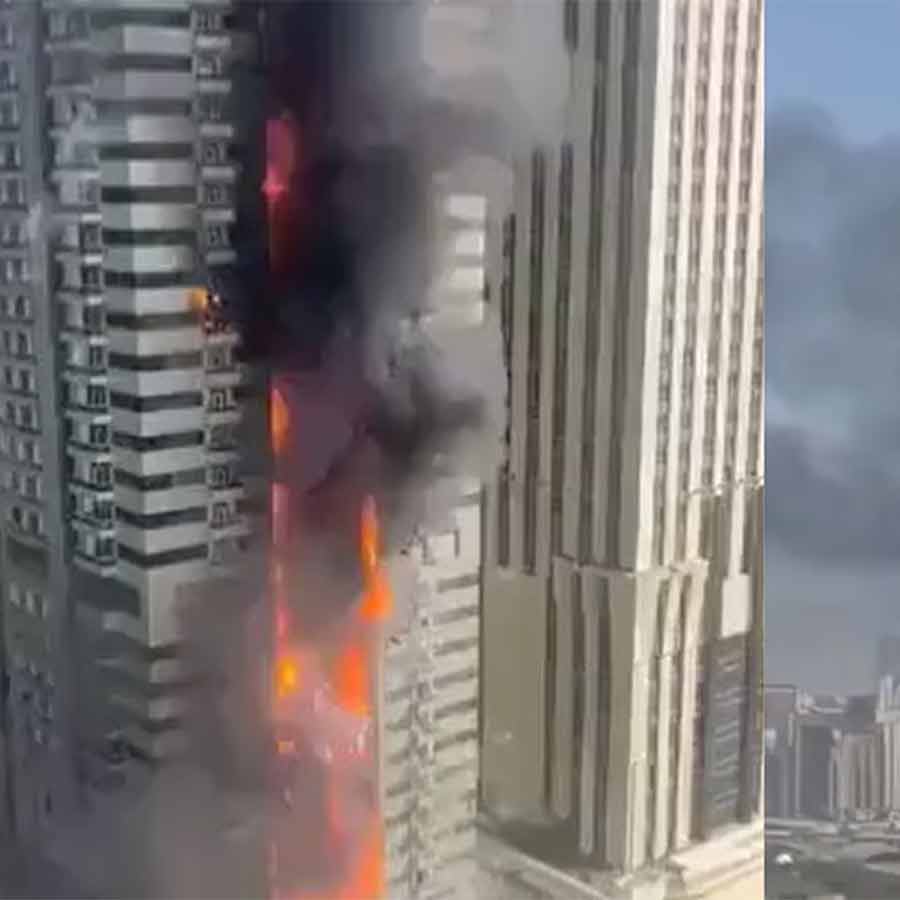 Massive fire erupts at Dubai’s 67 storey Marina Pinnacle, over 3000 residents safely evacuated dgtl