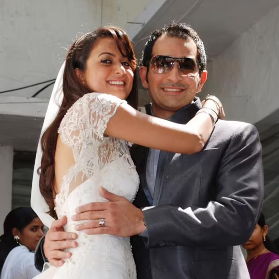 Amrita Arora with Shakeel Ladak