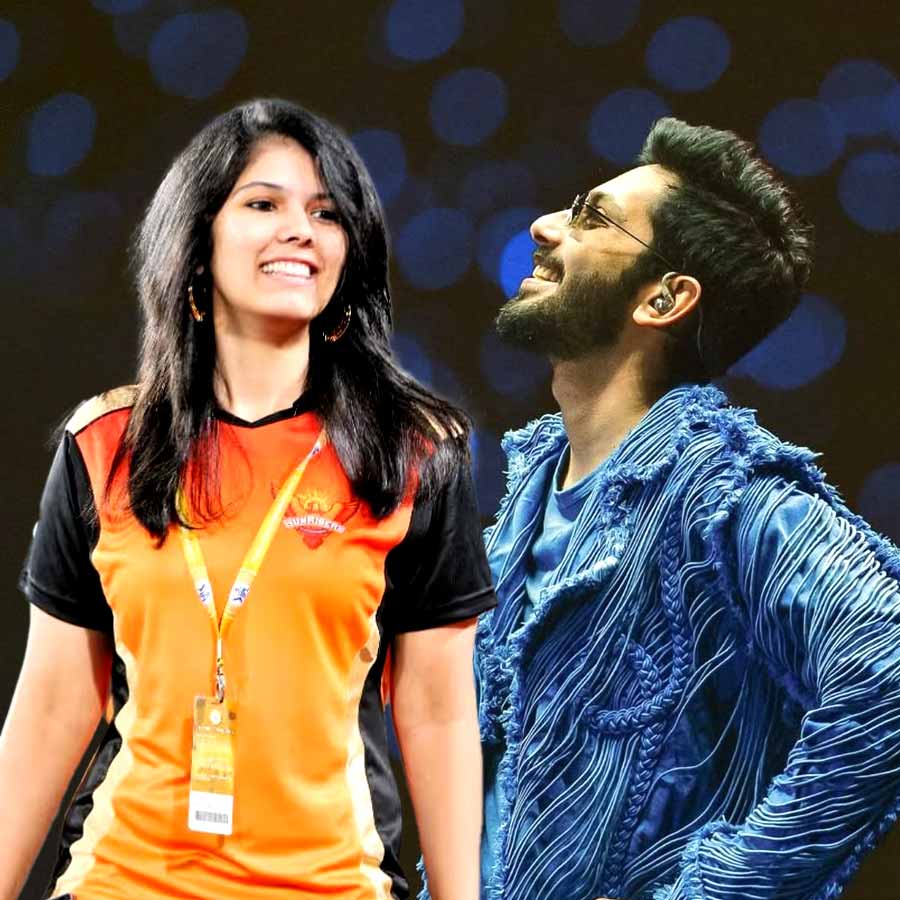 Anirudh Ravichander and Sunrisers Hyderabad owner Kavya Maran