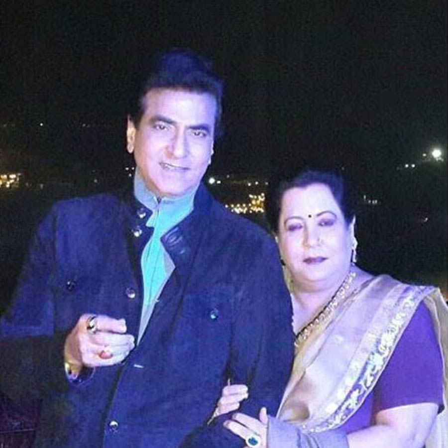 Jeetendra with his wife Shobha Kapoor